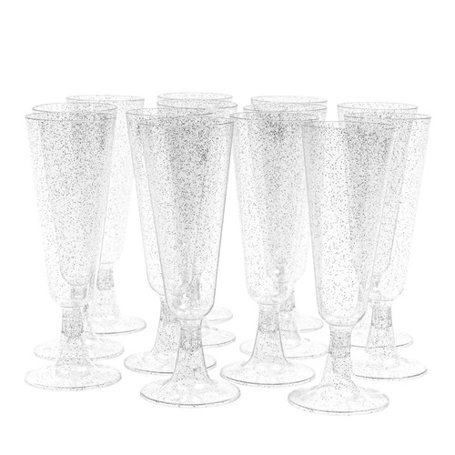 Elegant plastic champagne - 50,