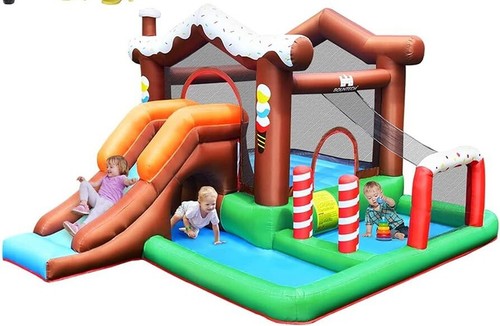 Inflatable bounce house - inflatable, kids