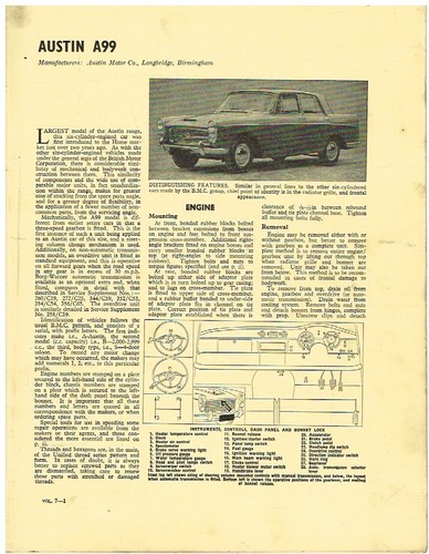 Austin a99 westminster 1959 - austin, 1959-