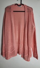 Damart Coral Pink Open Knit