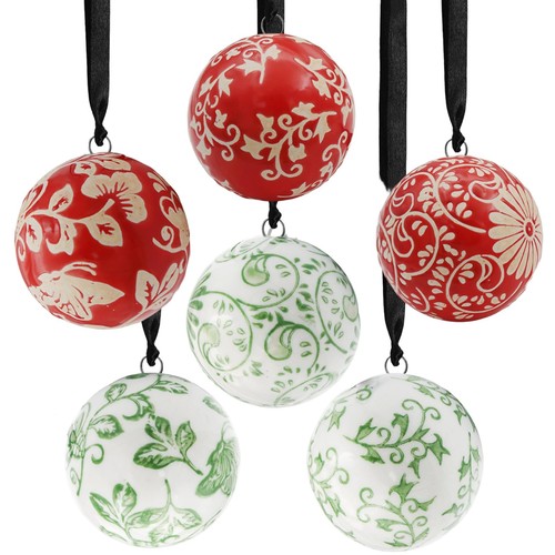 6pc red and white - 6pc,