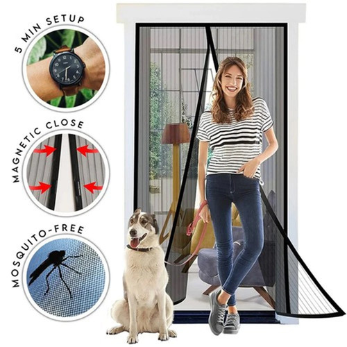 Magnetic screen door - magnetic,