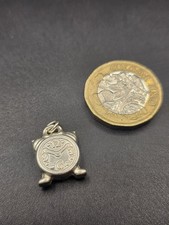 Vintage Sterling silver alarm