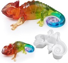 Large Chameleon Silicone Resin
