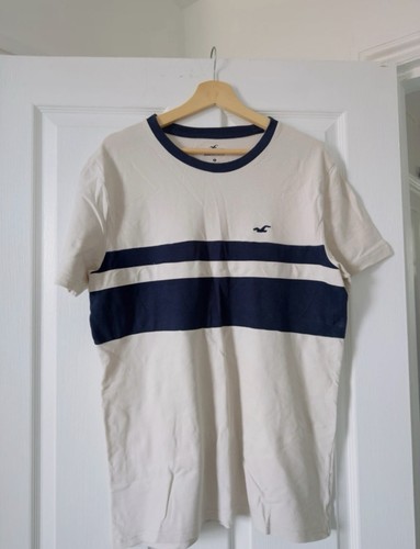 Hollister men white blue - hollister, men's