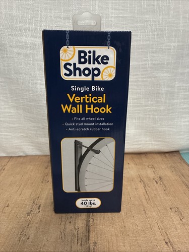 Vertical wall mount bike - vertical, rack