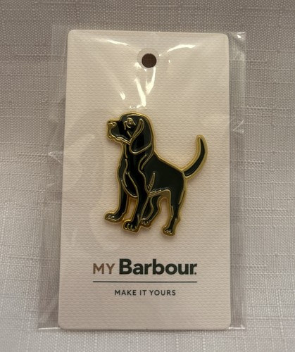 Barbour enamel pin badge - barbour,