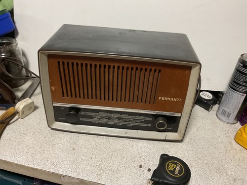 Ferranti vintage bakelite