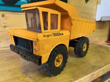 Mighty Tonka - J C Penney (Hydraulic) Dump Truck Orange,  Rarest Tonka on Ebay!
