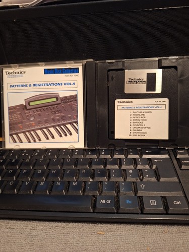 Technics music disk collection - disk,