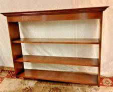 Floating Hanging Mahogany Book Shelf By Brights Of Nettlebed
