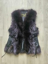 Women fur vest - women's,