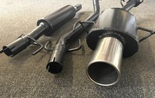 VAUXHALL ASTRA Mk4 HATCHBACK TWIN BOX SPORTS EXHAUST  1998-01 ASTRA G 4" RI Tip