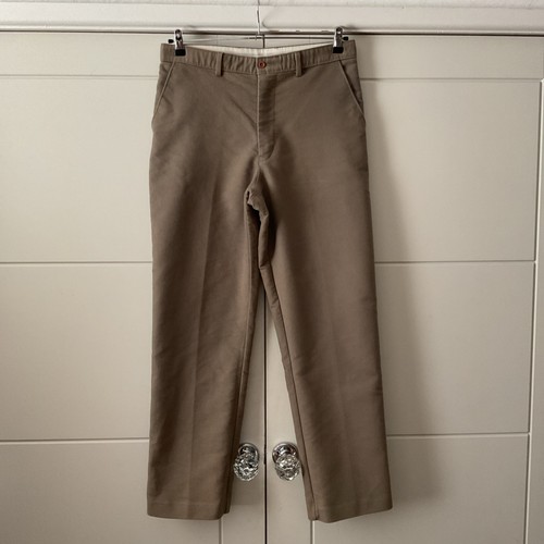 Moleskin straight leg trousers - moleskin,