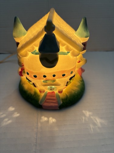 Easter bunny house light - easter,