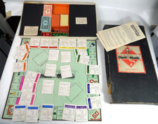 Antique Monopoly Board Game