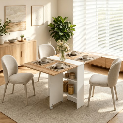 Mobile drop leaf table kitchen - leaf,