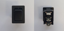 Caravan Motorhome Small 12v 12 volt Grey Rocker Switch 3 way Centre Off 320015