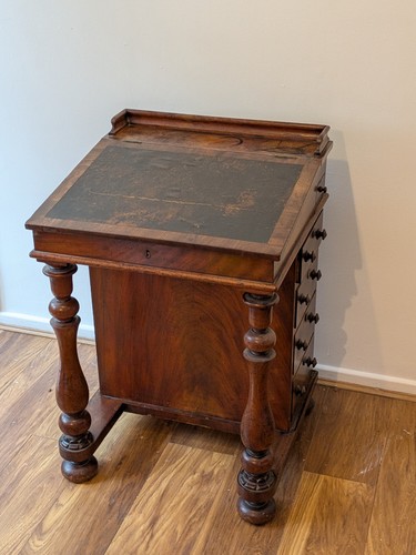 Antique victorian davenport - victorian,