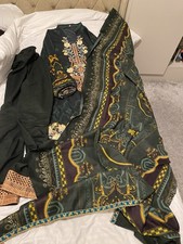 3 Piece Asian Salwar Kameez Indian Suit Pakistani Suit Anarkali Size Small