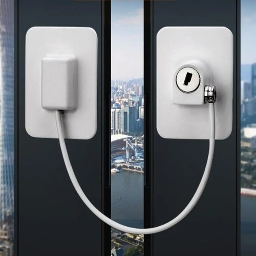 Child safety window cable lock - window,