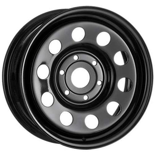 17x7 black modular steel - black,