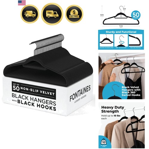 Fontaines luxury black velvet - fontaines,