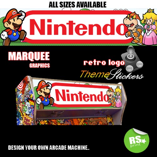 Nintendov2 arcade artywork - ,