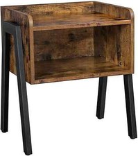 Mahogany side table wooden - side,