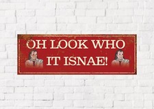 Still Game novelty sign, Boaby the barman, mancave,home bar.