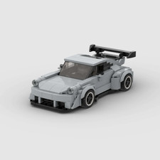 Porsche 911 Widebody MOC brick