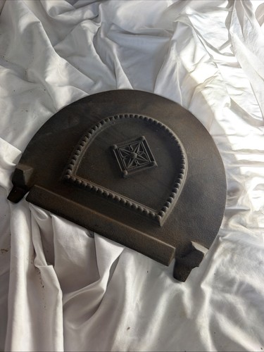 Cast iron fireplace gas damper - iron,