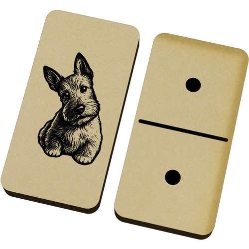 Scottish terrier sitting - terrier, sitting'