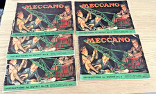 MECCANO 1950's LOT OF 5 x