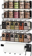 4PC Magnetic Spice Rack +1