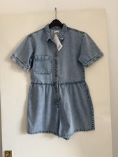 Next Denim Jumpsuit Brand New