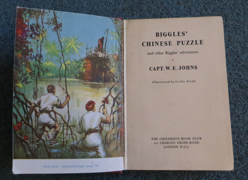 Biggles chinese puzzle w e - biggles,