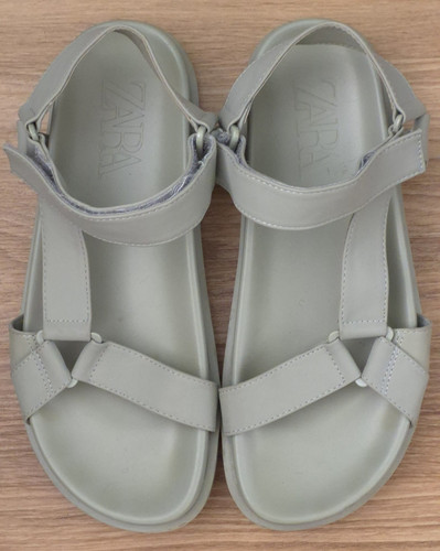 Zara sage green strappy - sage,