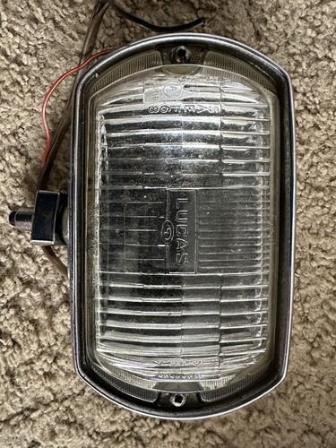 Fog light chrome lucas - lucas,