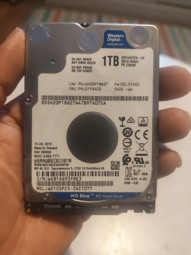 Western digital blue 1tb - western,
