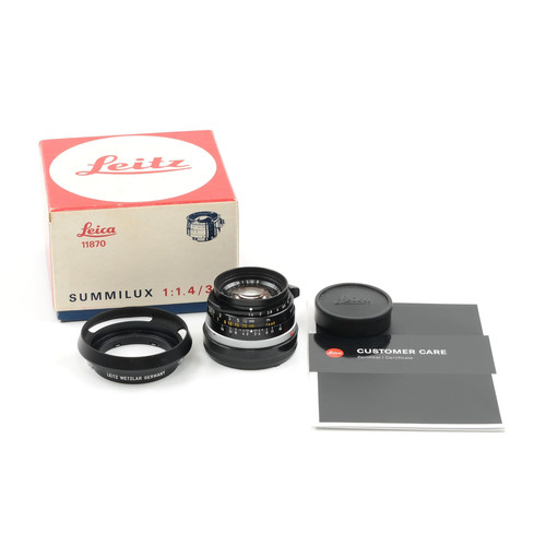 Leitz 35mm summilux black - f1.4,