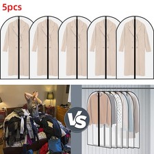 5x Clothes Garment Dust Cover