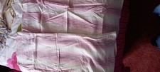 3 Pink Stripe Flannelette