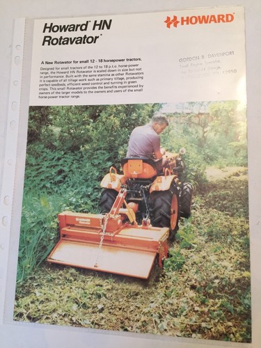 Howard rotavator compact - rotavator,