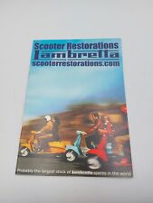 Scooter Restoration Lambretta Spare Parts Catalogue
