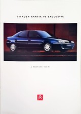 Citroen Xantia V6 Exclusive Brochure 1997