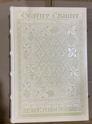 The kelmscott chaucer pigskin - the,