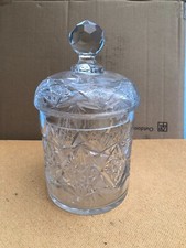 Vintage Cut Crystal Glass Bon