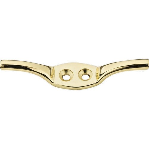 Solid brass cleat - x,