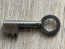 1900s steel box or padlock key